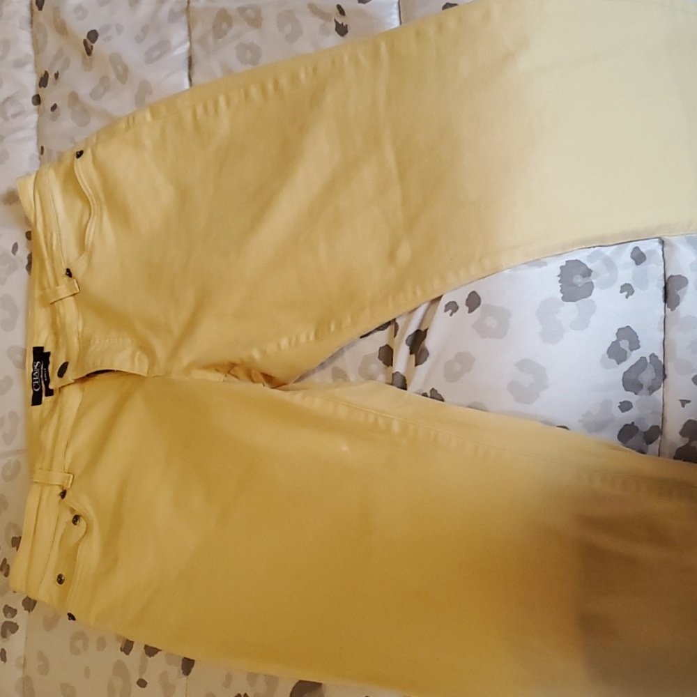 Chaps 10 Yellow Jean